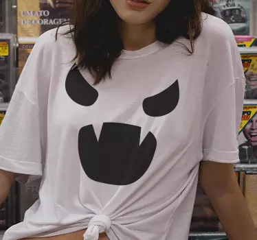 T-shirts visage effrayant original - TenStickers