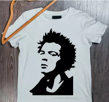 T-shirts visage poilu audacieux - TenStickers