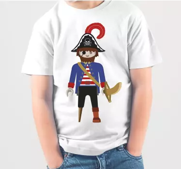 Tee shirt comme des garçons Dessin animé camiseta pirata - TenStickers