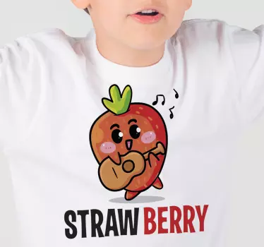 Tee shirt comme des garçons Tshirt fraise - TenStickers