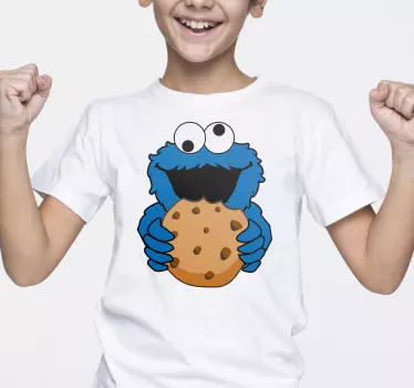 Tee-shirt cookie monstre - TenStickers