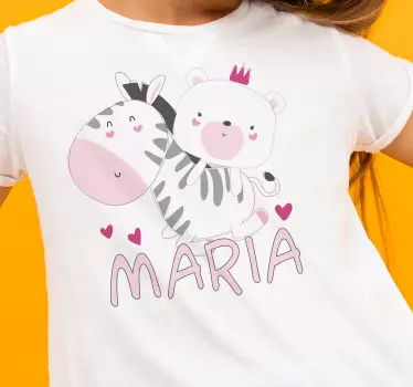 Tee-shirt enfant amis animaux adorables - TenStickers