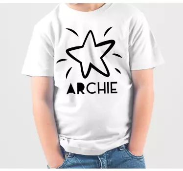 Tee-shirt enfant archie étoilé - TenStickers