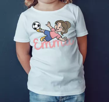 Tee-shirt enfant aventure de football ludique - TenStickers