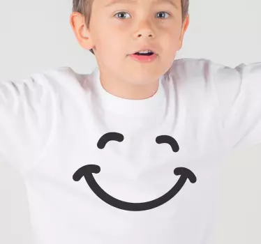 Tee-shirt enfant conception souriante - TenStickers