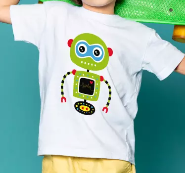 Tee-shirt enfant design de personnage robot - TenStickers