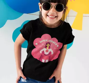 Tee-shirt enfant fille super héros - TenStickers