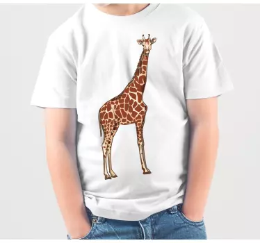 Tee-shirt enfant giraffe vêtements amusants - TenStickers