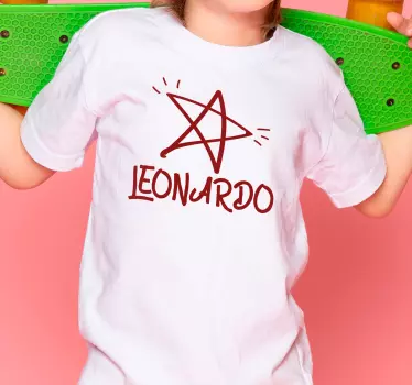Tee-shirt enfant inspiration nom d'Étoile - TenStickers