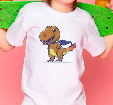 Tee-shirt enfant personnage de dinosaure cool - TenStickers