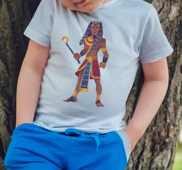Tee-shirt enfant personnage pharaon - TenStickers