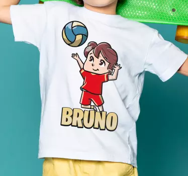 Tee-shirt enfant petit garçon en train de jouer - TenStickers