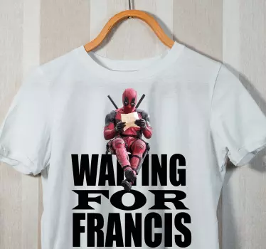 Tee shirt françois en attente - TenStickers