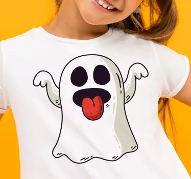 tee shirt halloween Fantômes d'halloween volant - TenStickers