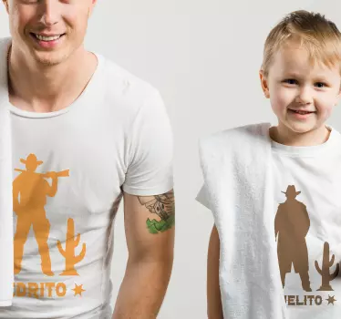 Tee-shirt mère et fille tenue d'aventurières - TenStickers