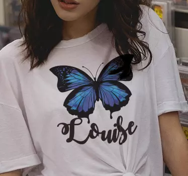 tee shirt papillon Papillon beau et coloré - TenStickers