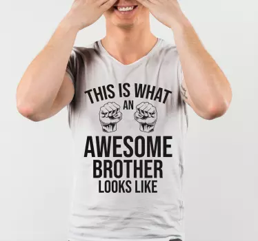 T-shirts chemise de frère génial - TenStickers