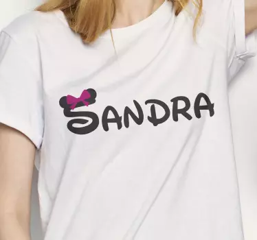 Tee-shirt personnalisé création de nom - TenStickers
