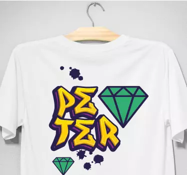 Tee-shirt personnalisé design peter diamond - TenStickers