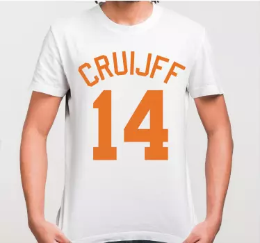 Tee-shirt personnalisé numéro de sport personnalisé - TenStickers