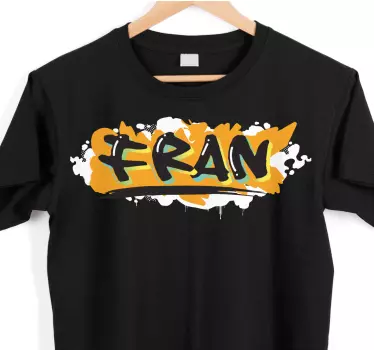 Tee-shirt personnalisé style graffiti jeune - TenStickers