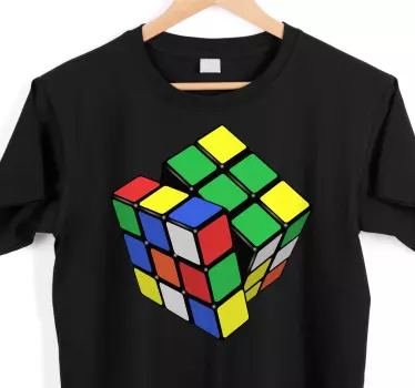 Tee shirt rubik cube - TenStickers
