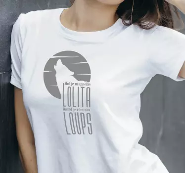 T-shirt Pop Musique Moi… Lolita - TenStickers