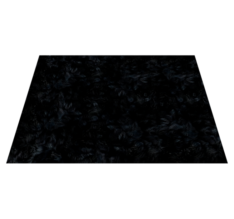 Tapis vinyle noir effet texture nordique - TenStickers