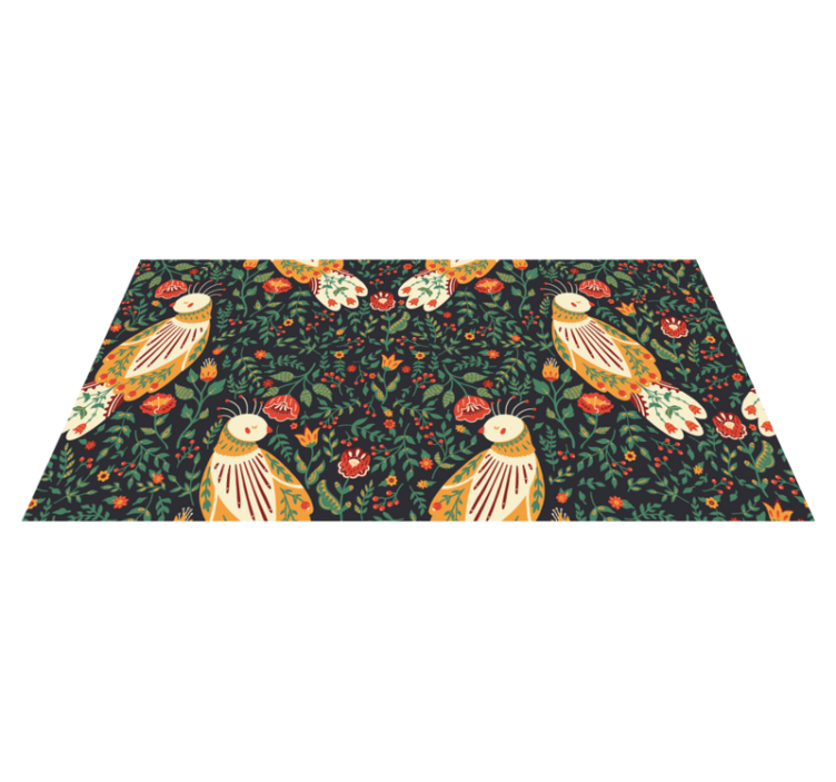 Tapis vinyle animal folklore polonais - TenStickers