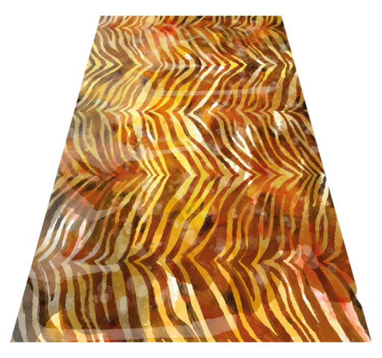 Tapis vinyle animal zebra textura aquarelle - TenStickers