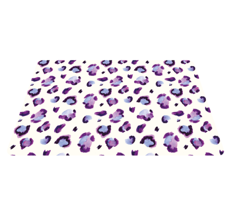 Tapis vinyle animal au design féminin - TenStickers