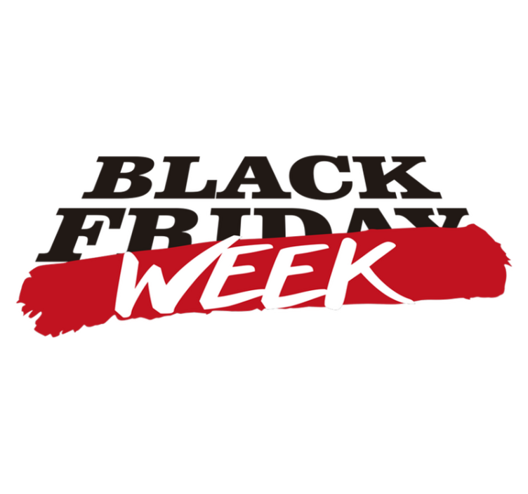Tapis vinyle black friday semaine du black friday - TenStickers