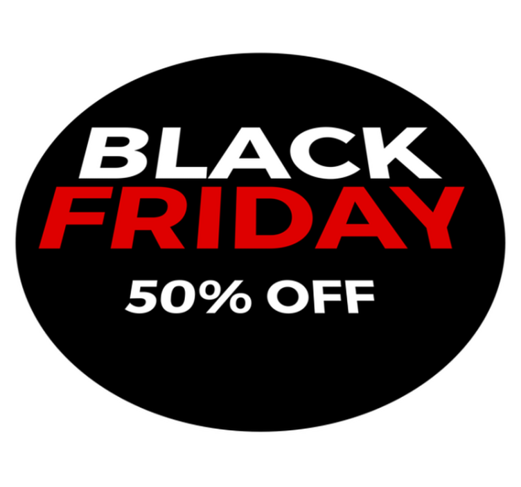 Tapis vinyle black friday 50% de réduction - TenStickers