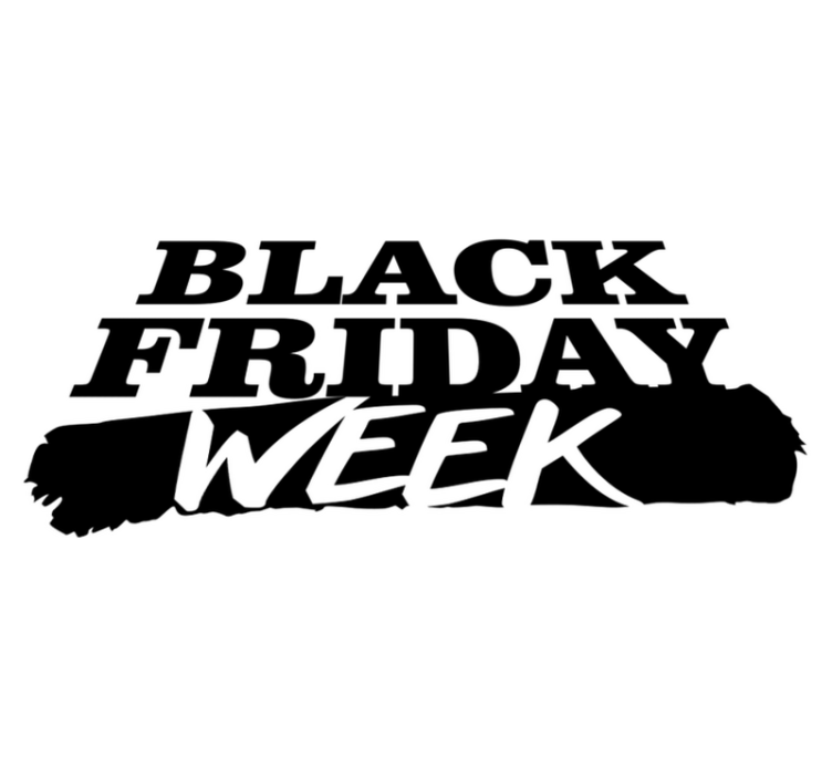 Tapis vinyle black friday semaine de promotions - TenStickers