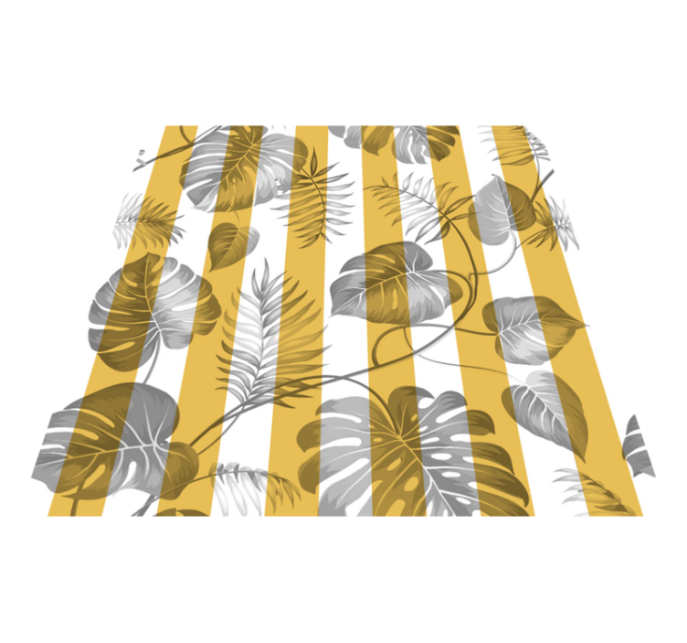 Tapis vinyle plantes pour porte de placard coulissante - TenStickers