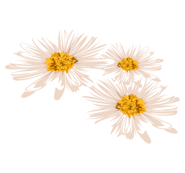 Tapis vinyle plantes arrangement floral charmant - TenStickers