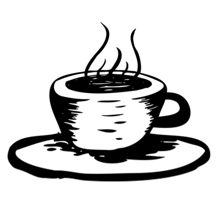 Tapis vinyle cuisine café au lait - TenStickers