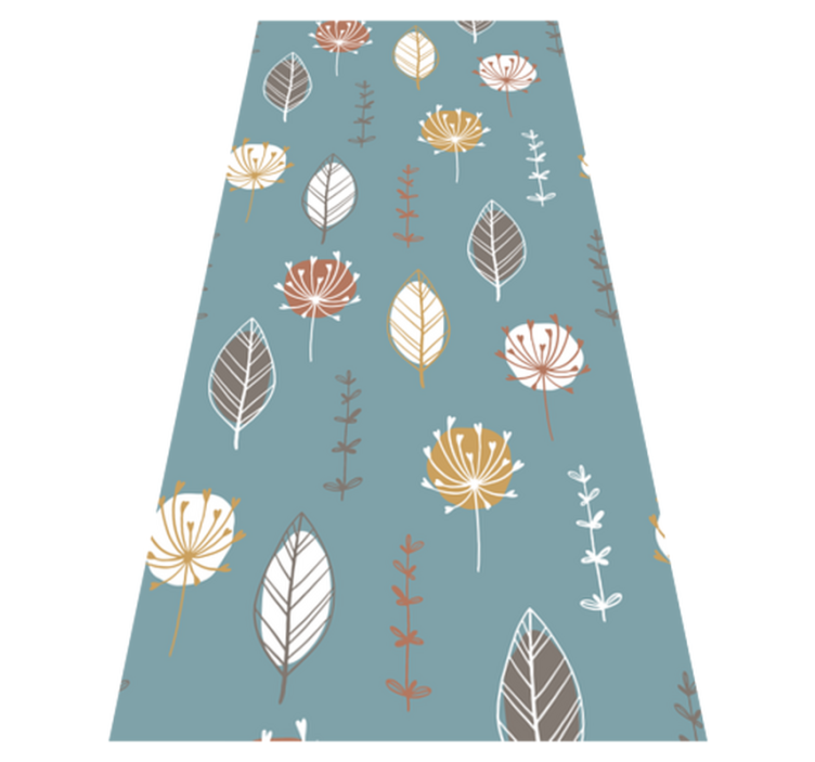 Tapis vinyle cuisine parc nordique - TenStickers