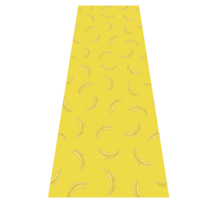Tapis vinyle cuisine jaunes pantone - TenStickers