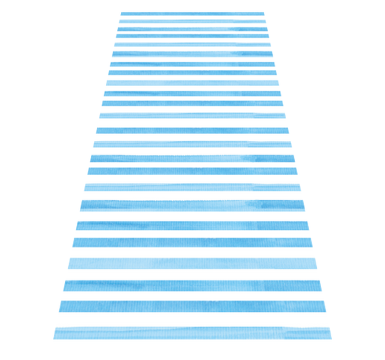 Tapis vinyle cuisine à carreaux texturés bleus - TenStickers