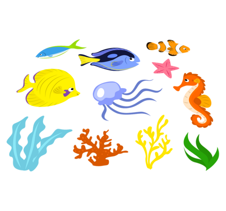 Tapis vinyle salle de bain toilettes maritimes - TenStickers