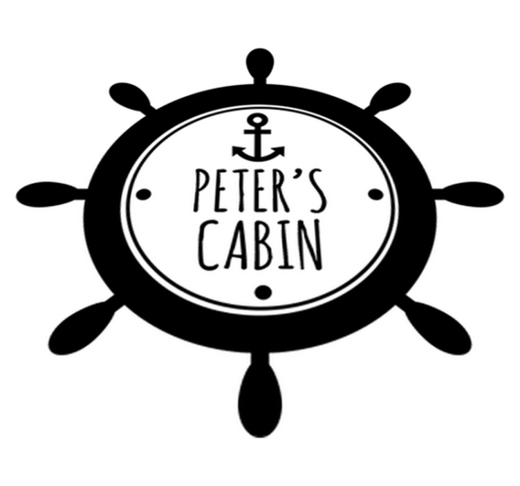 Tapis vinyle pour enfants personnalisé porte cabane uk - TenStickers