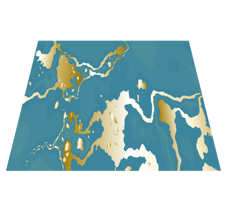 Tapis vinyle salle de bain motif marbré moderne - TenStickers