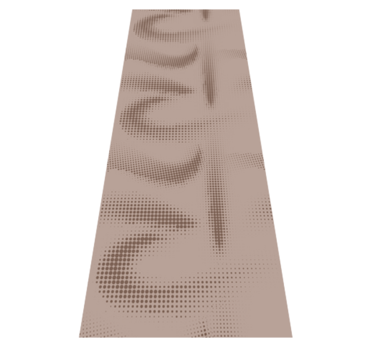 Tapis vinyle chambre motifs points scandinaves - TenStickers