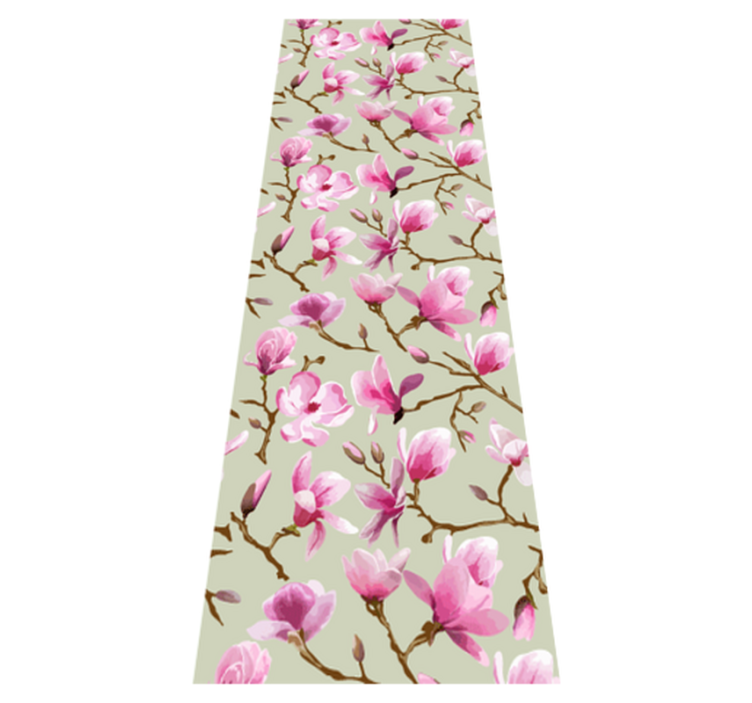 Tapis vinyle chambre magnolia pourpre magnifique - TenStickers
