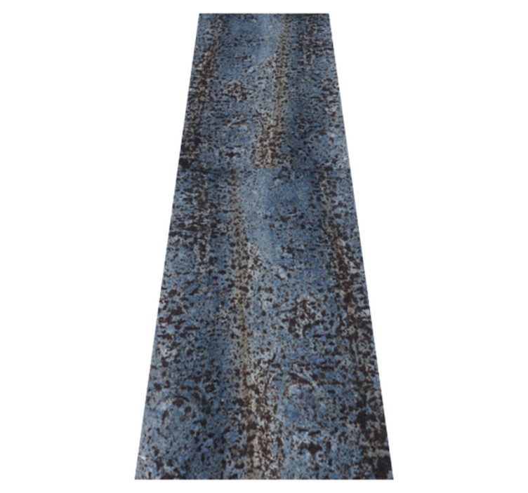 Tapis vinyle chambre design rétro avec motif brut - TenStickers