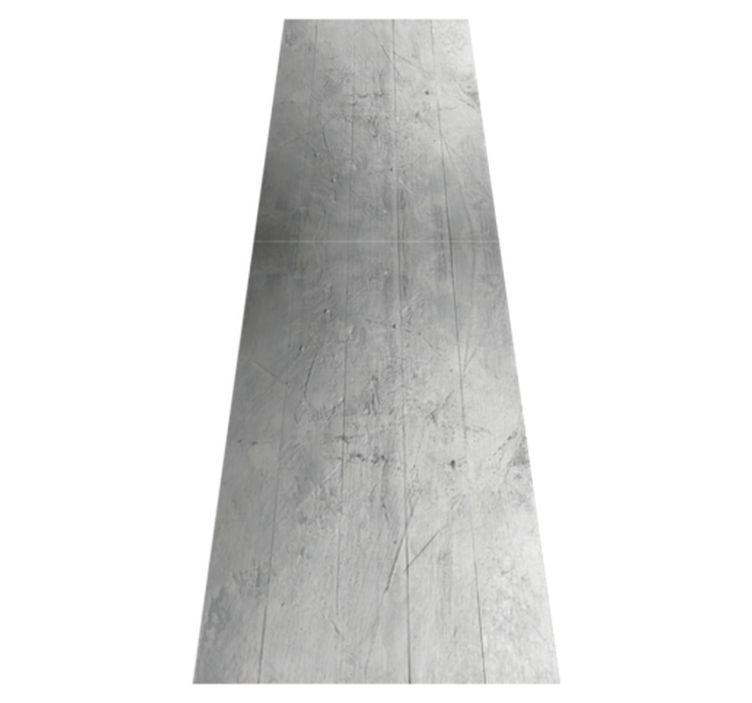 Tapis vinyle chambre style béton brut gris rétro - TenStickers