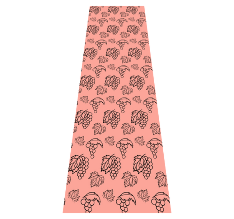Tapis vinyle chambre design raisins roses africains - TenStickers