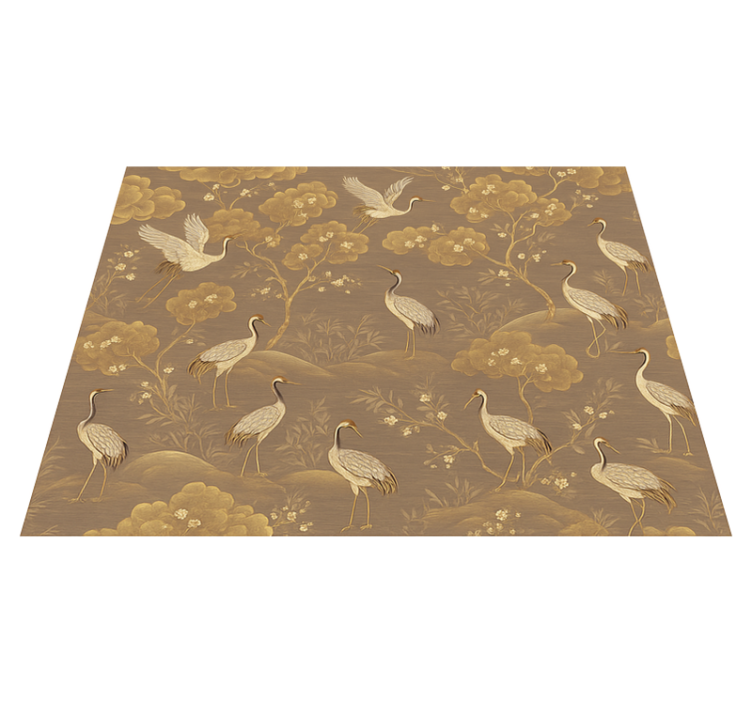 Tapis vinyle chambre paysage asiatique ancien - TenStickers