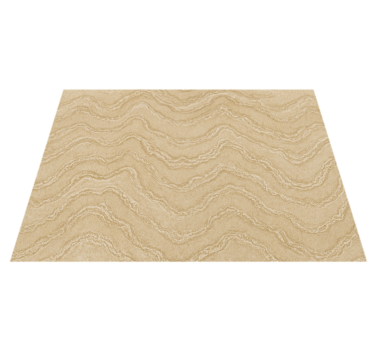 Tapis vinyle chambre effet marbre beige et or - TenStickers